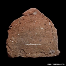 พระขุนแผนหลวงพ่อพ่วง วัดกก เนื้อดิน พิมพ์ซุ้มเรือนแก้วปี2473