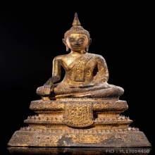 พระพุทธรูป สมัยรัตนโกสินทร์ ปางมารวิชัย สวยทองเดิม