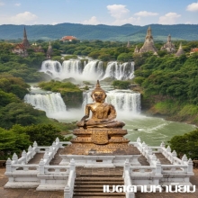 พระพุทธรูป สมัยรัตนโกสินทร์ ปางมารวิชัย สวยทองเดิม