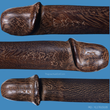 >>>..,ปลัดขิก หลวงพ่ออี๋ วัดสัตหีบ ไม้คูณ 4นิ้ว เต็มฟอร์ม 