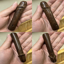 >>>..,ปลัดขิก หลวงพ่ออี๋ วัดสัตหีบ ไม้คูณ 4นิ้ว เต็มฟอร์ม 