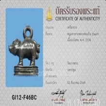 หมูมหาลาภ รุ่นแรก หลวงพ่อเปิ่น วัดบางพระ ปี2534