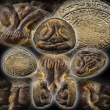 พระปิดตาจัมโบ้สอง หน้าแดง หลวงปู่โต๊ะ 