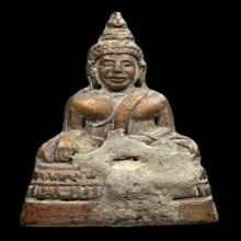 พระยอดธง ท่านพ่อลี วัดอโศการาม ปี2500 อุดผงพุทธคุณ