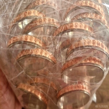 กำไลนพเก้า เนื้อบรอนซ์นอก 70 ปีพุทธสมาคม วัดใหญ่ จ.พิษณุโลก 