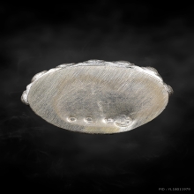 พระกริ่งนเรศวรผ่านศึกหลวงพ่อพุธ เลข360  เนื้อเงินกล่องเดิม