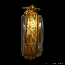 ล็อกเก็ตชินวรสิริวัฒน์ สีซีเปีย ตลับทอง