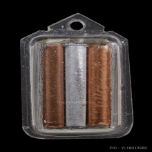 รูปถ่ายเต็มองค์ ปี2515 หลังตะกรุด 3 กษัตริย์  เดิมจากวัด