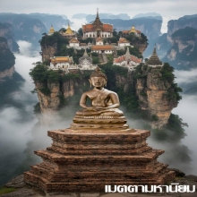 พระพุทธรูปรัชกาลปางสมาธิเพ็ชร เกศบัวตูมหล่อหนาบัวเด้งดินเต็ม