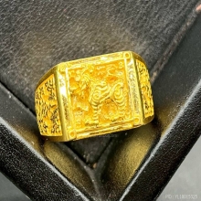 พระทองคำ.แหวนหัวสิงห์หลวงปู่ทิมวัดพระขาว ปี2546