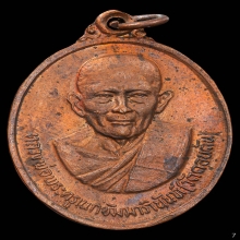 เหรียญกวางเหลียว หลวงพ่อวัดดอนตัน เนื้อทองแดง ปี2520 จ.น่าน