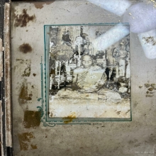 รูปถ่าย พ่อท่านคล้าย ทันยุค กรอบเก่า