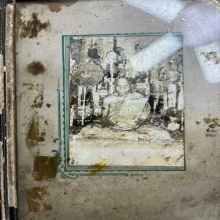 รูปถ่าย พ่อท่านคล้าย ทันยุค กรอบเก่า