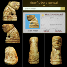 เสือหลวงพ่อสาย วีดคลองด่าน พร้อมบัตรสมาคม