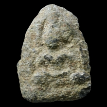 พระพิจิตรใบมะยม กรุท่าฉนวน เนื้อชินเขียว จ.พิจิตร