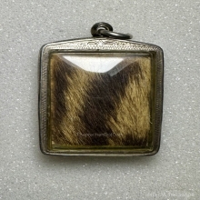 รูป หนังหน้าผากเสือ เหรียญหลวงพ่อนอ วัดกลางท่าเรือ