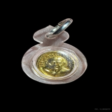 เหรียญหัวแหวนหลวงปู่ทวด ปี 2506 บล็อกสองขอบแก้มขีด (นิยม)