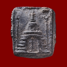 พระกรุ วัดท้ายตลาด พิมพ์พระเจดีย์ สวยสมบูรณ์