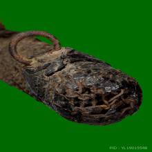 ตะกรุดเก่าถักลวด