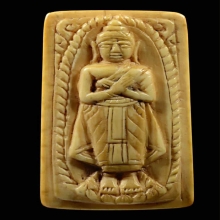 พระงาแกะปางรำพึง หลวงพ่อเดิม วัดหนองโพ