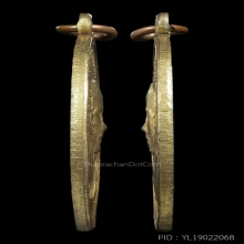 เหรียญหลวงพ่อสุด วัดกาหลง รุ่น 1 ปี2506 เนื้อทองแดงกะไหล่ทอง