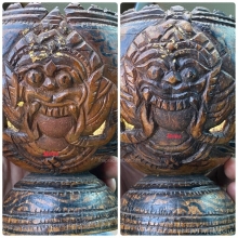 พระราหูกะลาบูชา อาจารย์ปิ่น วัดศรีษะทอง ยุคต้น