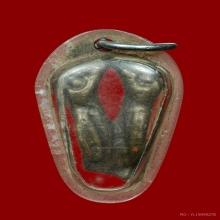 นกสาริกาคู่หล่อโบราณ เนื้อทองผสม หลวงพ่อเคน