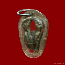 นกสาริกาคู่หล่อโบราณ เนื้อทองผสม หลวงพ่อเคน