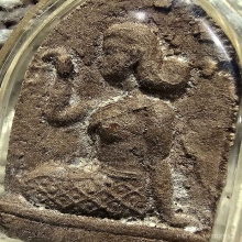 ชานหมาก พ่อคล้ายนางกวัก สข.1 พิมพ์ใหญ่ สวยคมชัด+เลี่ยมเก่า