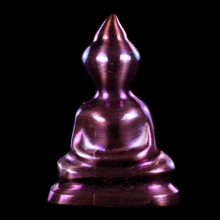 พญาเหล็กไหลพ่อหวล วัดพุทไธศวรรย์ ผิว 3 สี สูง 3.5 ซ.ม.