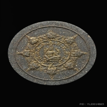 องค์พ่อจตุคามรามเทพ ปี30รุ่นแรก(เนื้อเทาปัดทอง)