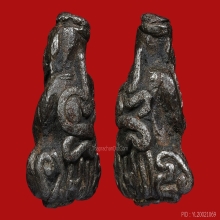 พระปิดตาแร่บางไผ่ หลวงปู่จันทร์ วัดโมลี พิมพ์เศียรตัด ( 2 )