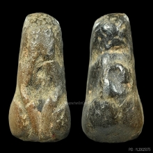 พระปิดตาหลวงปู่ดี วัดบ้านยาง เนื้อดินขุยปู ตลับทองคำ 