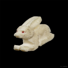 กระต่าย งาแกะ หลวงพ่อหอม วัดชากหมาก