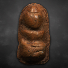 พระกรุถ้ำเสือ พิมพ์กลาง กรุวัดหลวง สุพรรณบุรี