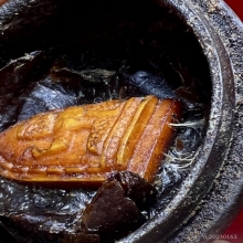 นางกวักงาแกะ ในตลับสีผึ้ง สวยแท้ๆเดิม เก่าจริงหายากสมบูรณ์ 