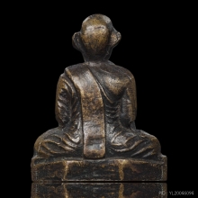 รูปหล่อปั้มหลวงพ่อรุ่ง วัดบางแหวน รุ่นแรก ปี ๒๕๐๐