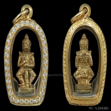 ท้าวเวสสุวรรณเจ้าคุณศรี(สนธิ์)วัดสุทัศน์ฯ ฐานไข่ปลา(บัวเม็ด)