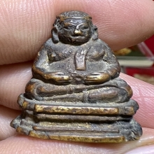 พระสังกัจจายน์ หล่อลอยองค์วัดสุทัศน์ เนื้อแดงอุดผง สวยเดิมๆ