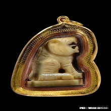 เสือหลวงพ่อเดิม วัดหนองโพ เนื้องาแกะ