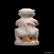 สี่หูห้าตาครูบาบุญยัง วัดห้วยน้ำอุ่น เนื้องาช้าง ตะกรุดเงิน