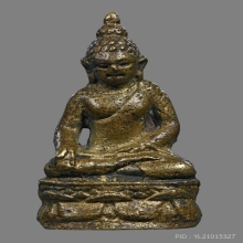 พระกริ่งพระไพรีพินาศ วัดบวรนิเวศ 2495 พิมพ์บัวเหลี่ยม 