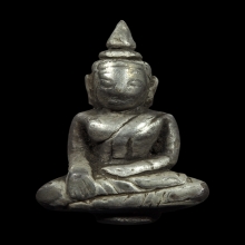 พระยอดธง เนื้อเงิน สมัยอยุธยา 