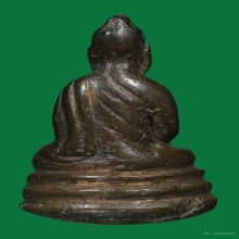 พระชัยผมหวีรุ่นแรกวัดมกุฏ ปี2478 เนื้อดำ สวยแชมป์ๆๆ