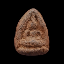 พระซุ้มทอง กรุวัดกลางทุ่ง จ.อยุธยา เนื้อดินเผาโบราณ