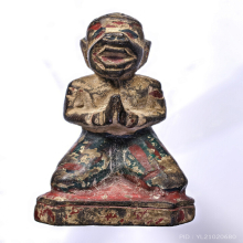 หนุมาน ไม้โพธิ์แกะ เก่ามาก ไม่ทราบเกจิ