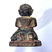 หนุมาน ไม้โพธิ์แกะ เก่ามาก ไม่ทราบเกจิ