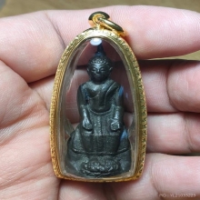 *คู่แชมป์* รูปหล่อเนื้อสัมฤทธิ์กลับดำ หลวงพ่อแฉ่ง 