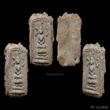 พระกรุเจดีย์เล็กพิมพ์เจดีย์ข้างช่อดอกไม้