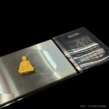 รูปหล่อไต่ฮงกง รุ่นกาญจนาภิเษก ปี2539 เนื้อทองคำ หมายเลข9